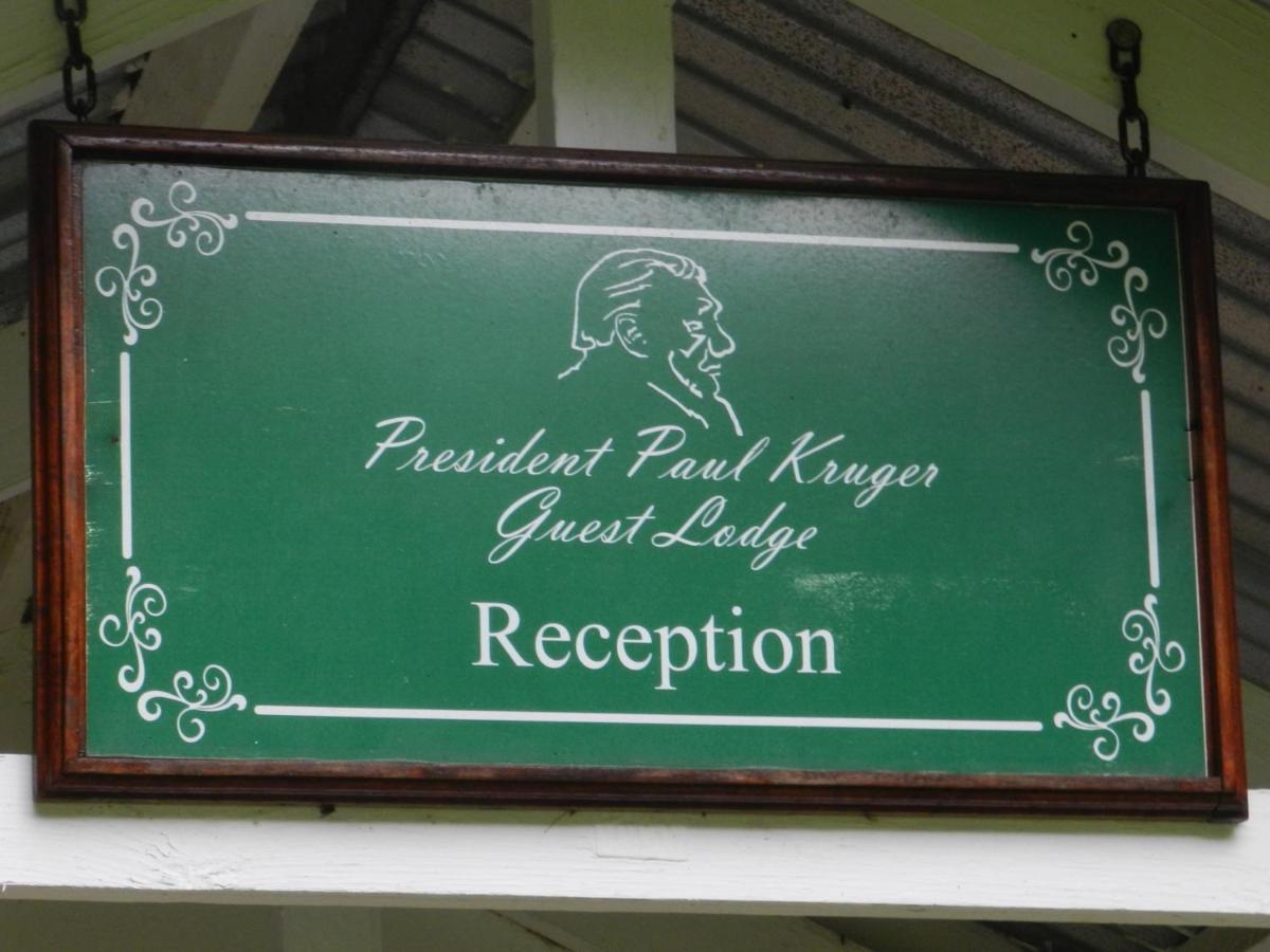 President Paul Kruger Guest Lodge 루스텐버그 외부 사진